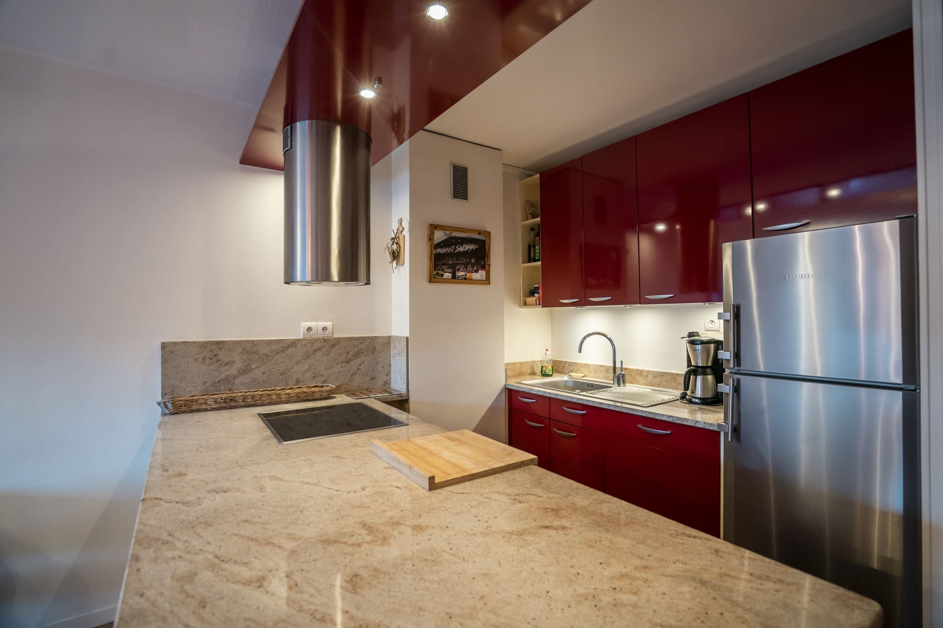 Résidence Le Solarium, fully equipped kitchen, Châtel Les Portes du Soleil