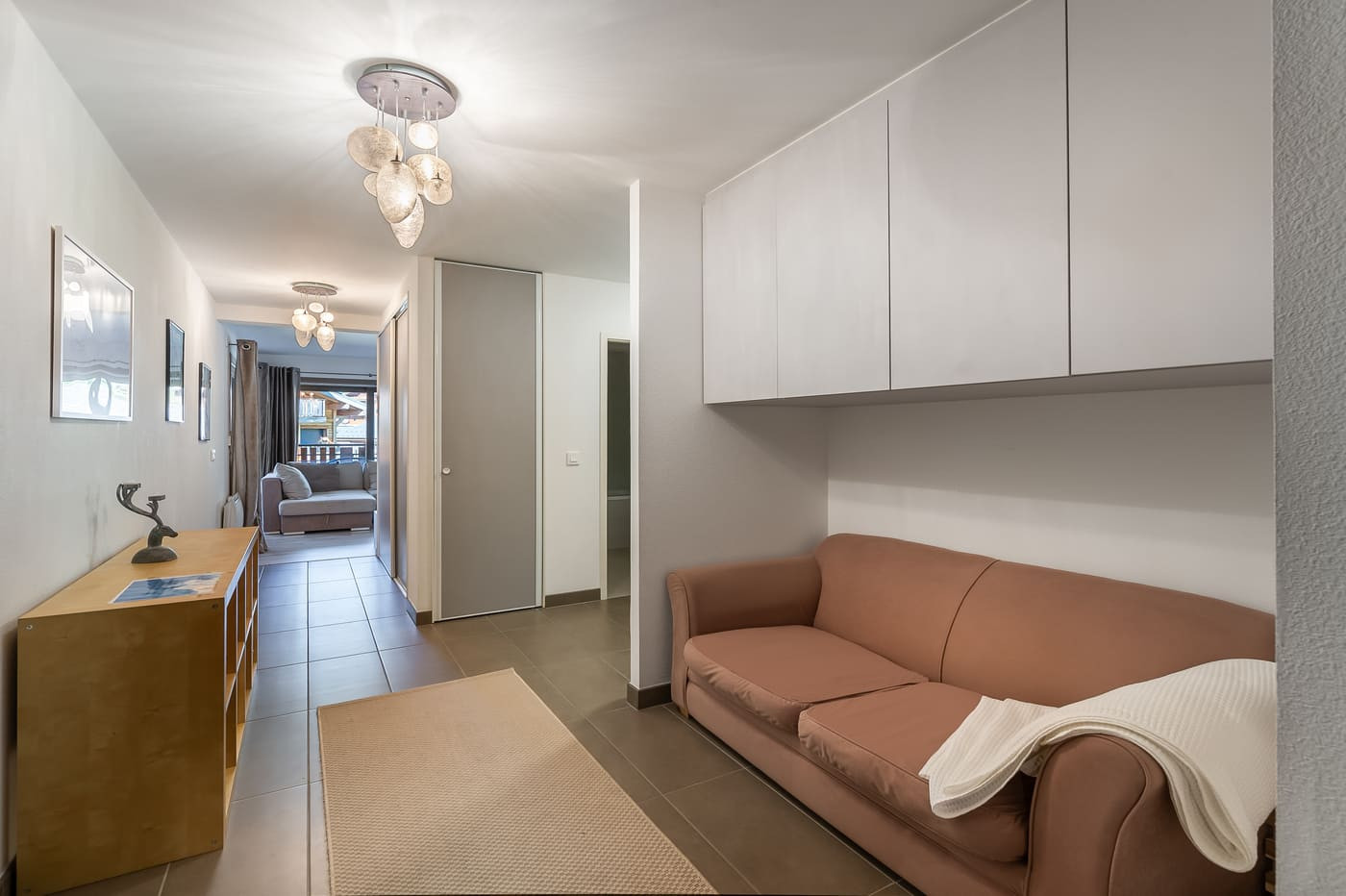Résidence les 4 Elements, appartement 11 A, entrée, Châtel Ski