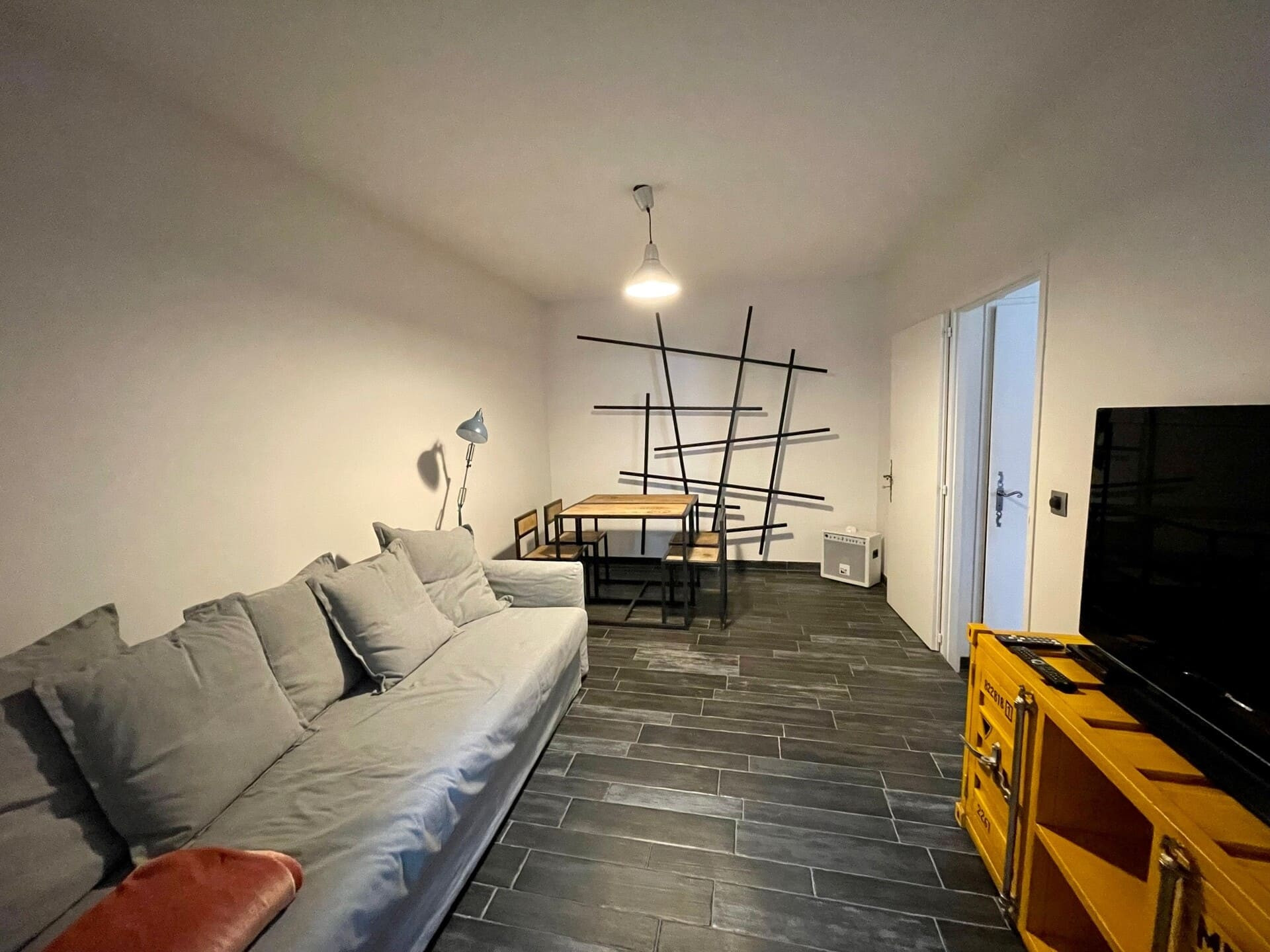 Residence Les Armoises, Apartment 5, Chatel, Living room, Family holiday