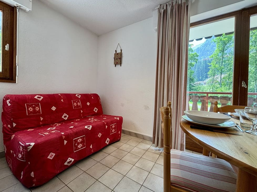 Residence Les Avenières, Apartment 8A, Chatel, Living room, Ski resort