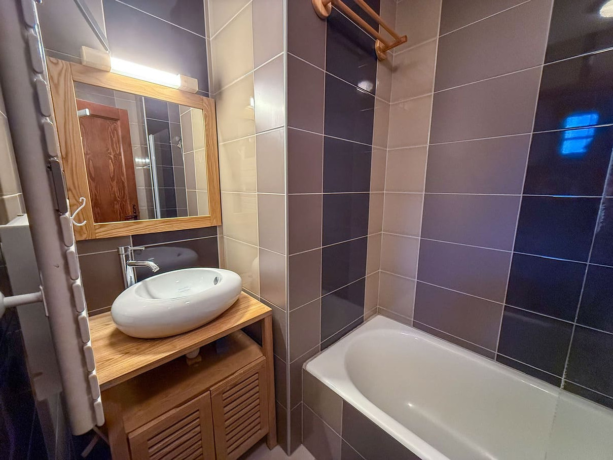 Résidence Les Covillets, Salle de bain avec WC, Châtel Village de montagne