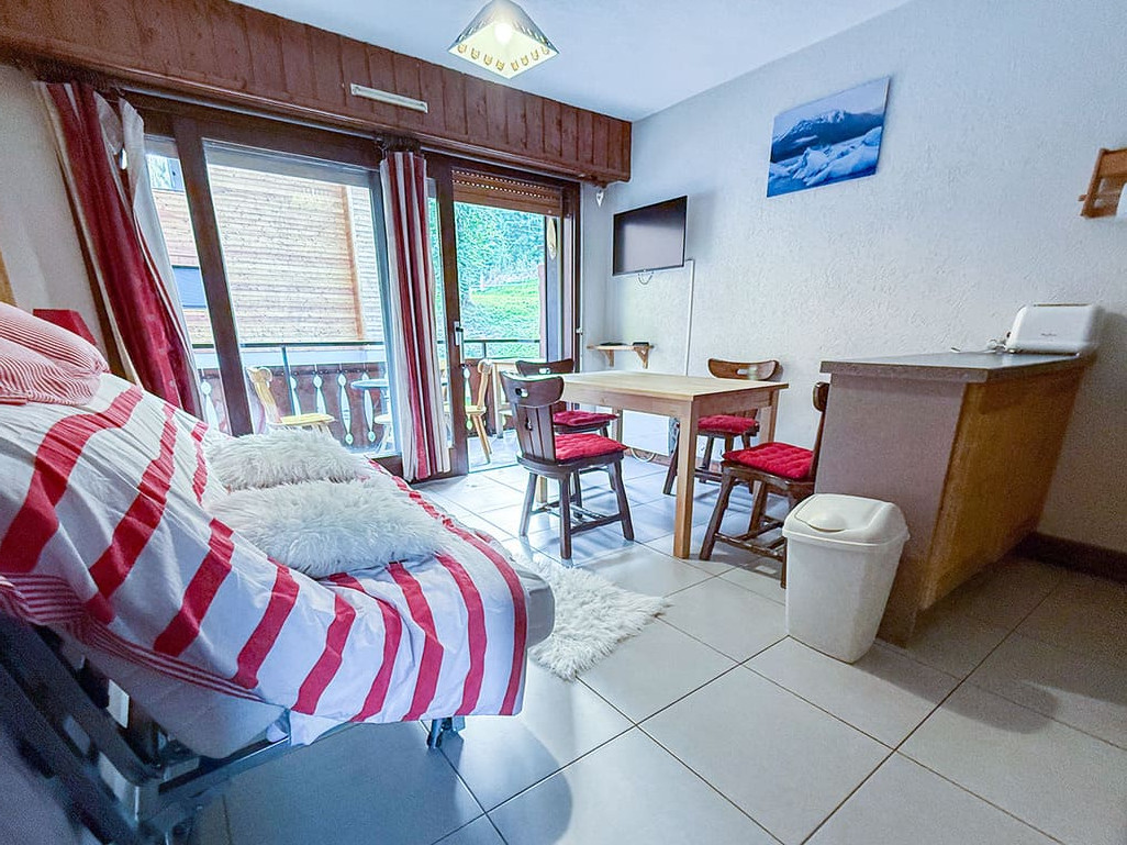 Résidence Les Covillets, Séjour, Châtel Location de ski 74