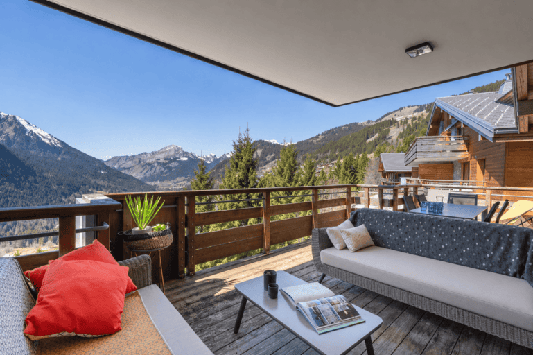 Residence The Flambeaux, Apartment 21, Terrace, Châtel Mountain