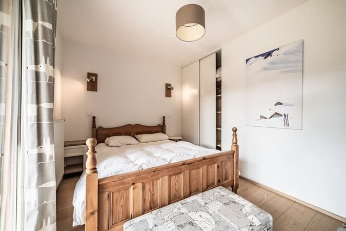 Résidence Les Loges Blanches, chambre double, Châtel 74390