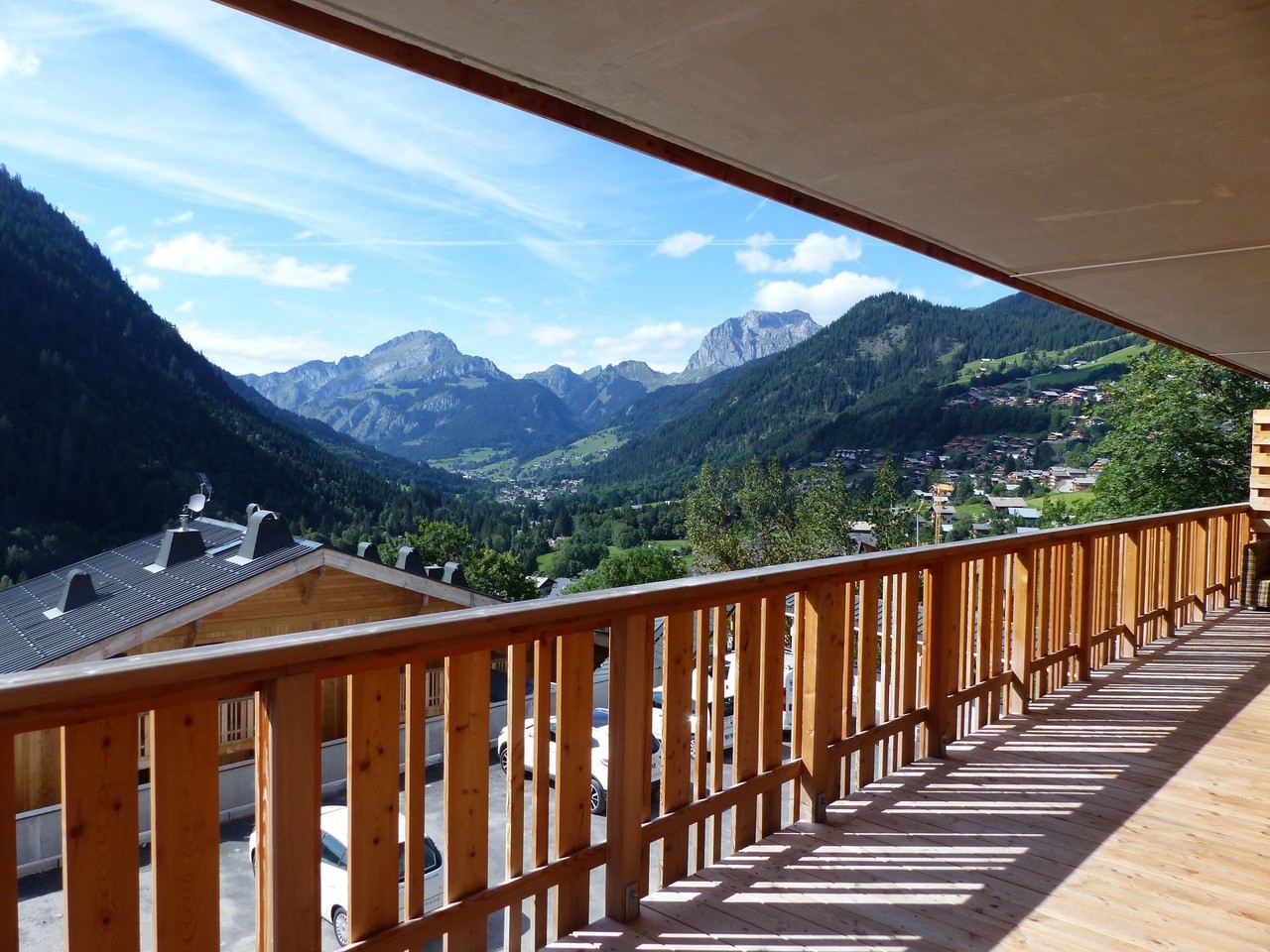 Residence Les Loges Blanches Châtel Terrace 5