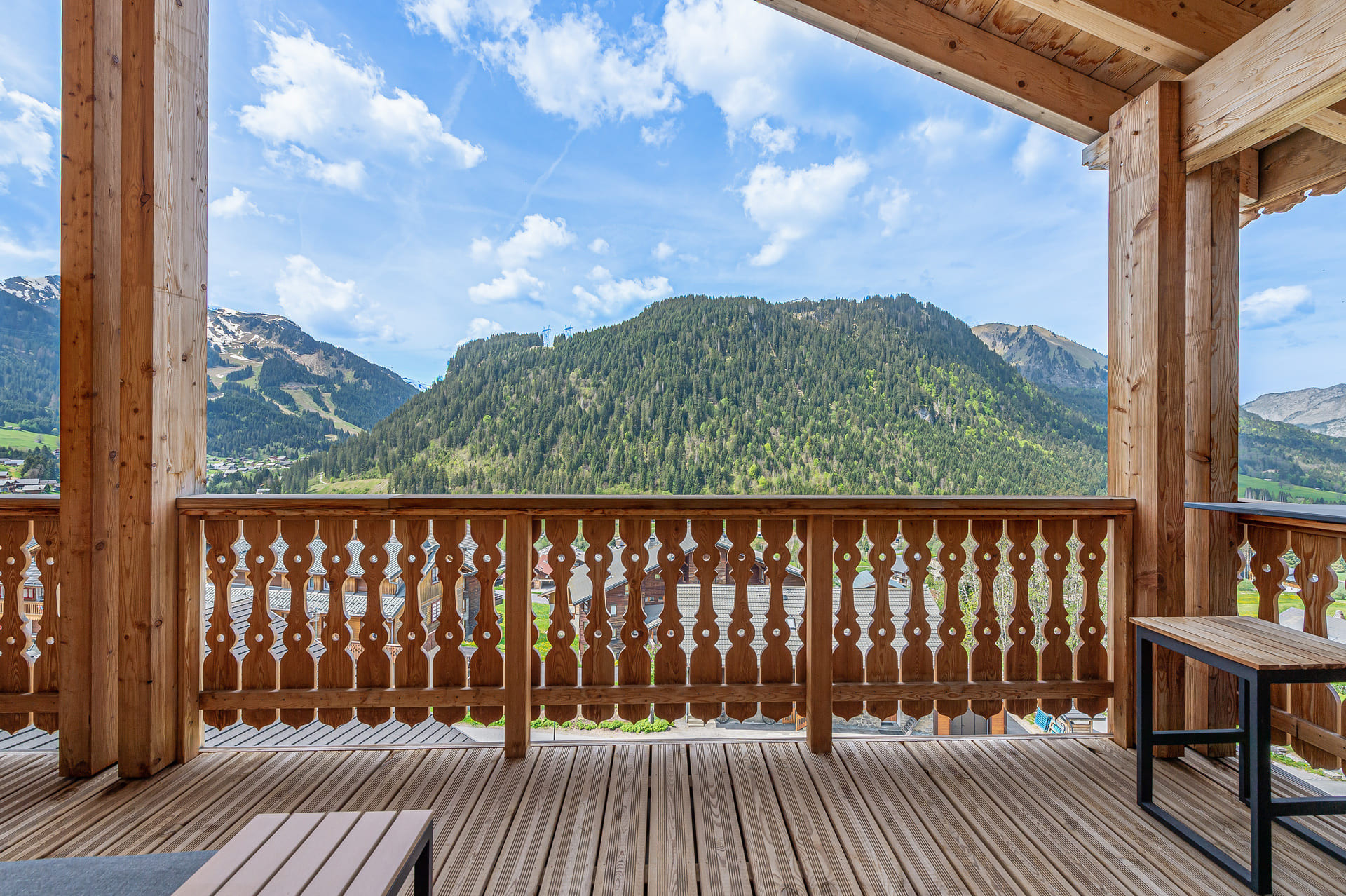 Residence The Perles de Savoie, Balcony with mountain view, Châtel Portes du Soleil