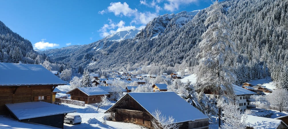 Residence Les Tyroliens, Apartment 12A, Chatel, View, Fresh snow Residence Les Tyroliens, Apartment 12A, Chatel, View, Fresh snow