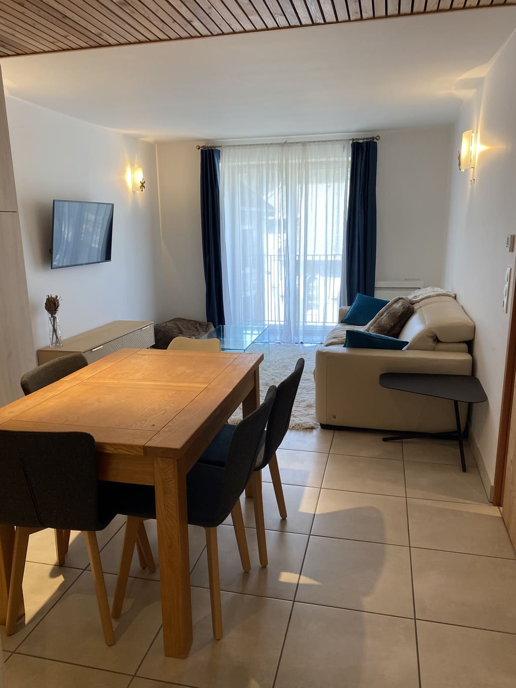 Résidence Lion d'Or, appartement 6, Châtel, Séjour, Portes du Soleil