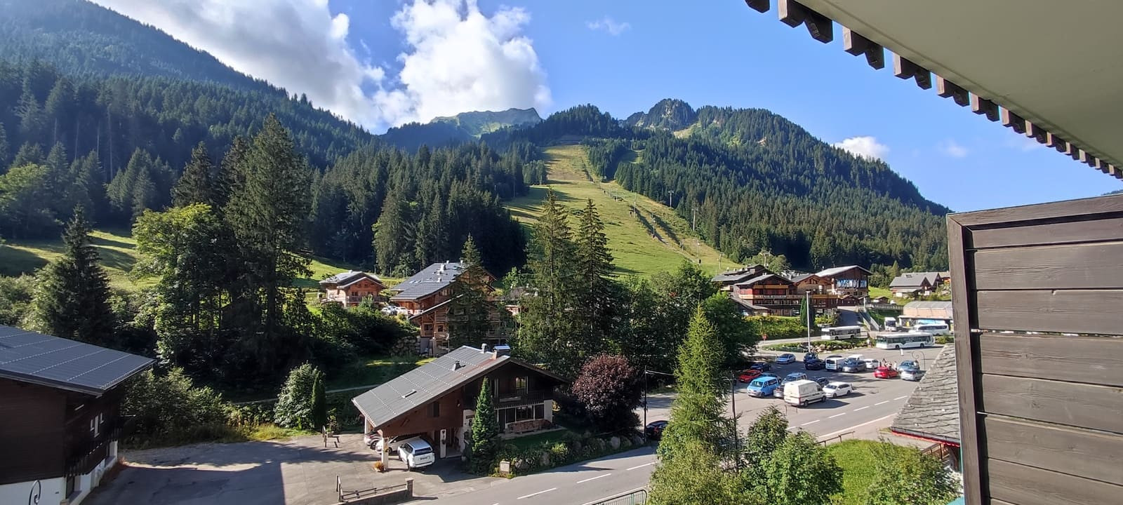 Résidence Moulin, Appartement 180 A, Balcon avec vue sur le Linga, Châtel
