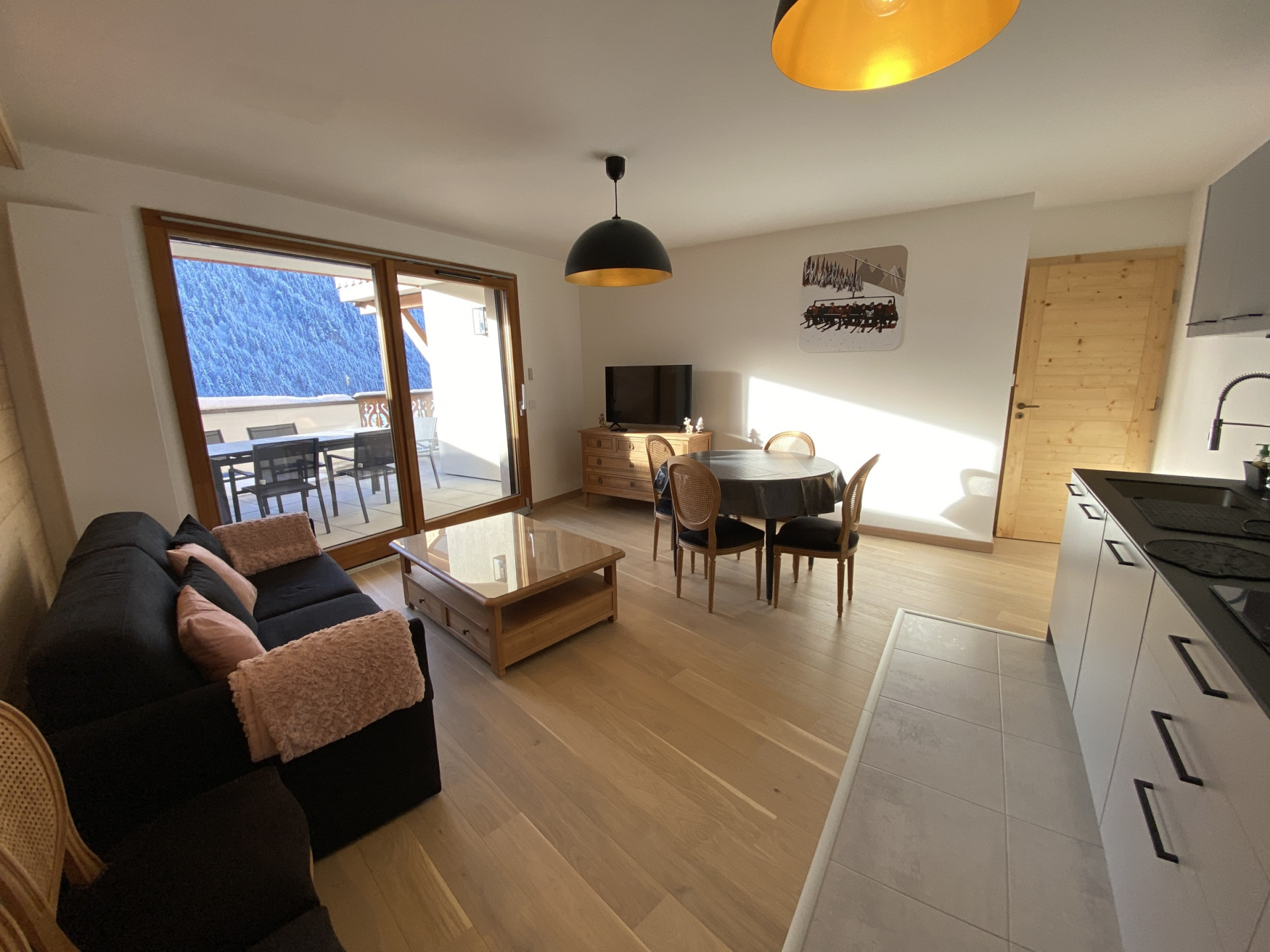 Residence Perle de Savoie, Living room, Chatel, Portes du Soleil