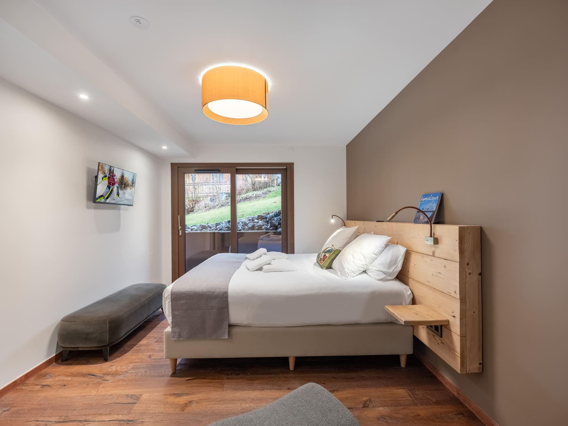 Résidence Quintessence Apt 102 A, Bedroom 1 double bed, Châtel family holidays