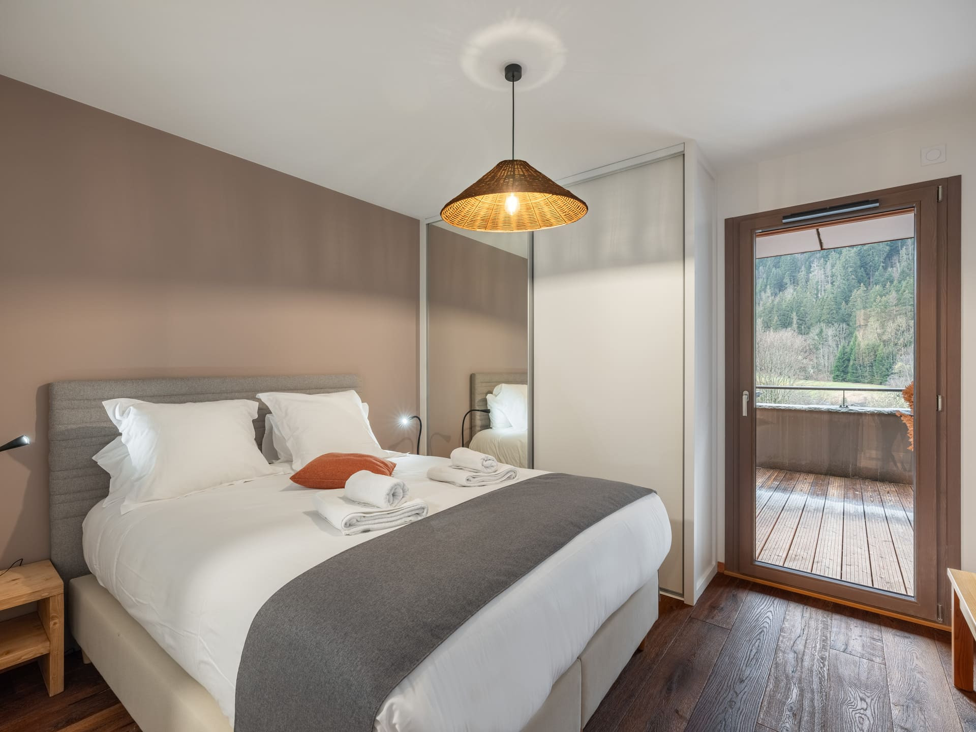 Résidence Quintessence Apt 102 A, Bedroom 1 double bed, Châtel Ski Rental