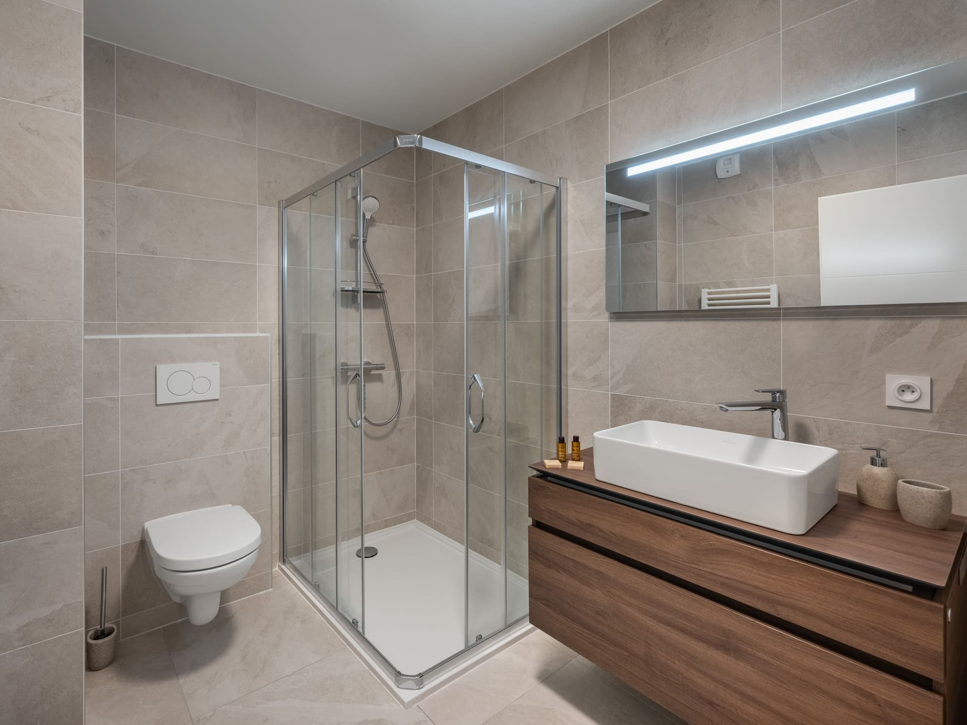 Résidence Quintessence Apt 102 A, Shower and toilets, Châtel Portes du Soleil