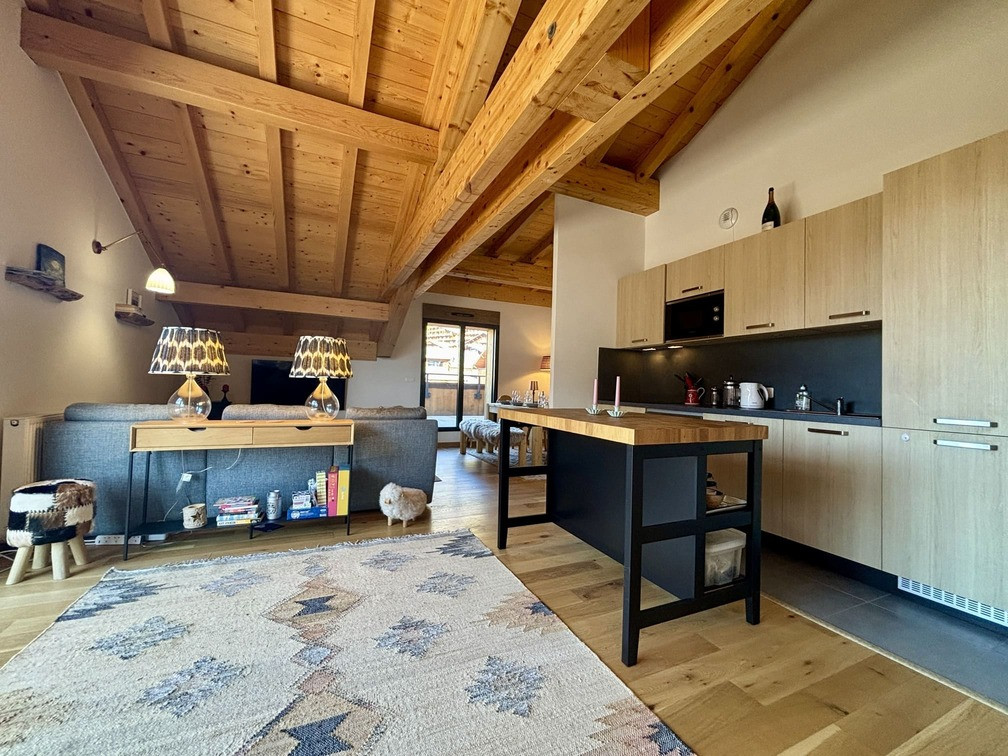 Résidence Soldanelles, appartement 15 A, cuisine, Châtel montagne vacances ski  Résidence Soldanelles, appartement 15 A, cuisine, Châtel montagne vacances ski