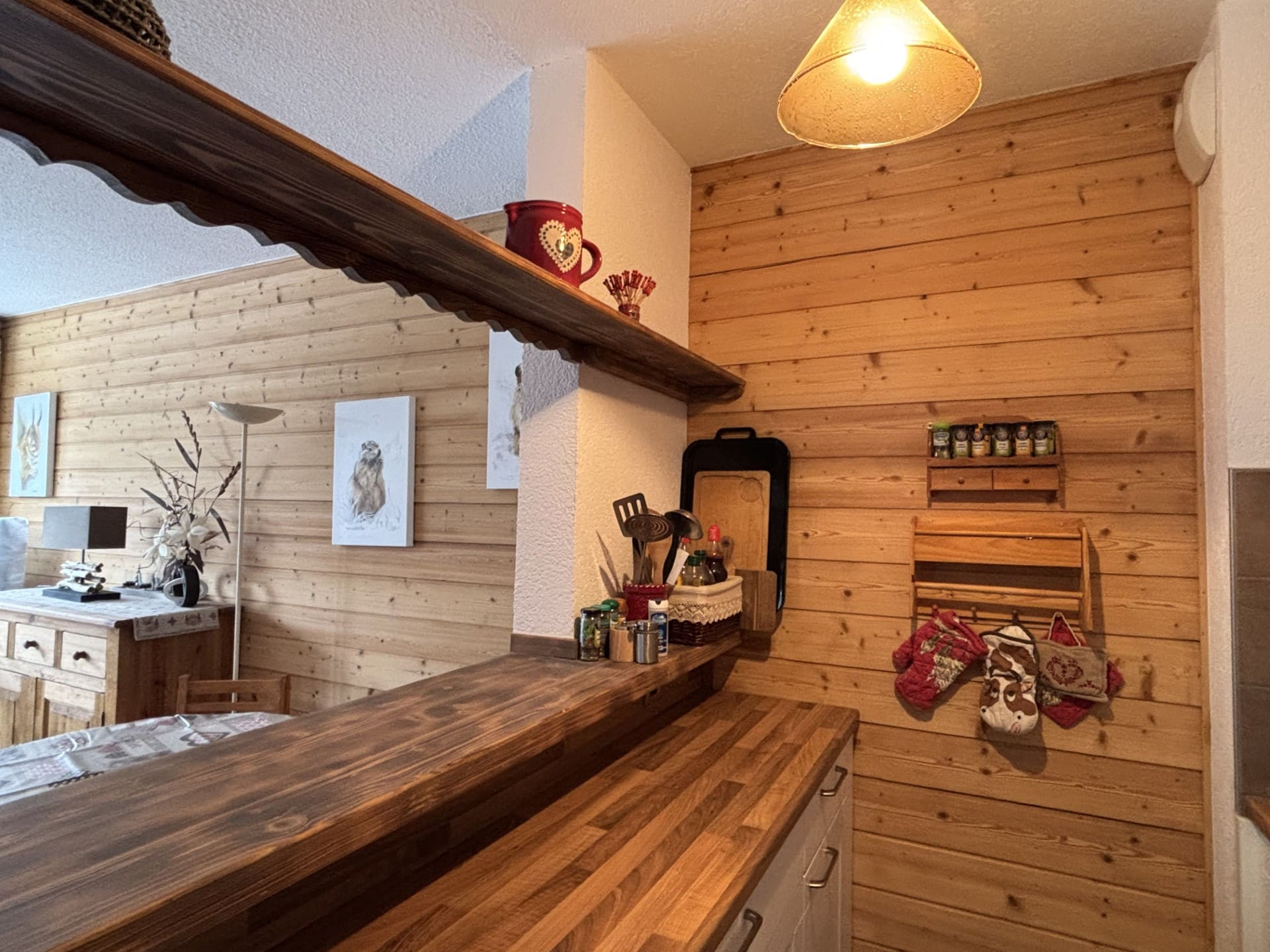 Residence Sylvia, Appartment 53, Kitchen, Chatel, Mountain Holiday