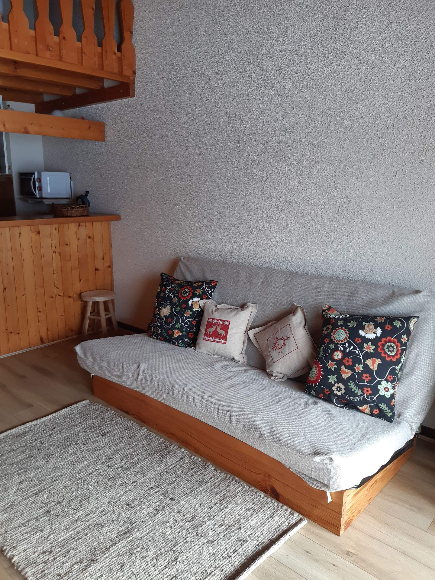 Résidence SYLVIA, Apartment 62, living room, Châtel Les Portes du Soleil