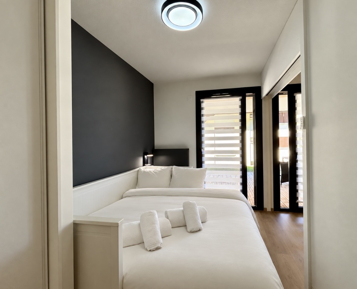 THE VIEW 13 Apartment, Sleeps 6, Châtel, Bedroom 2, Haute-Savoie Tourism