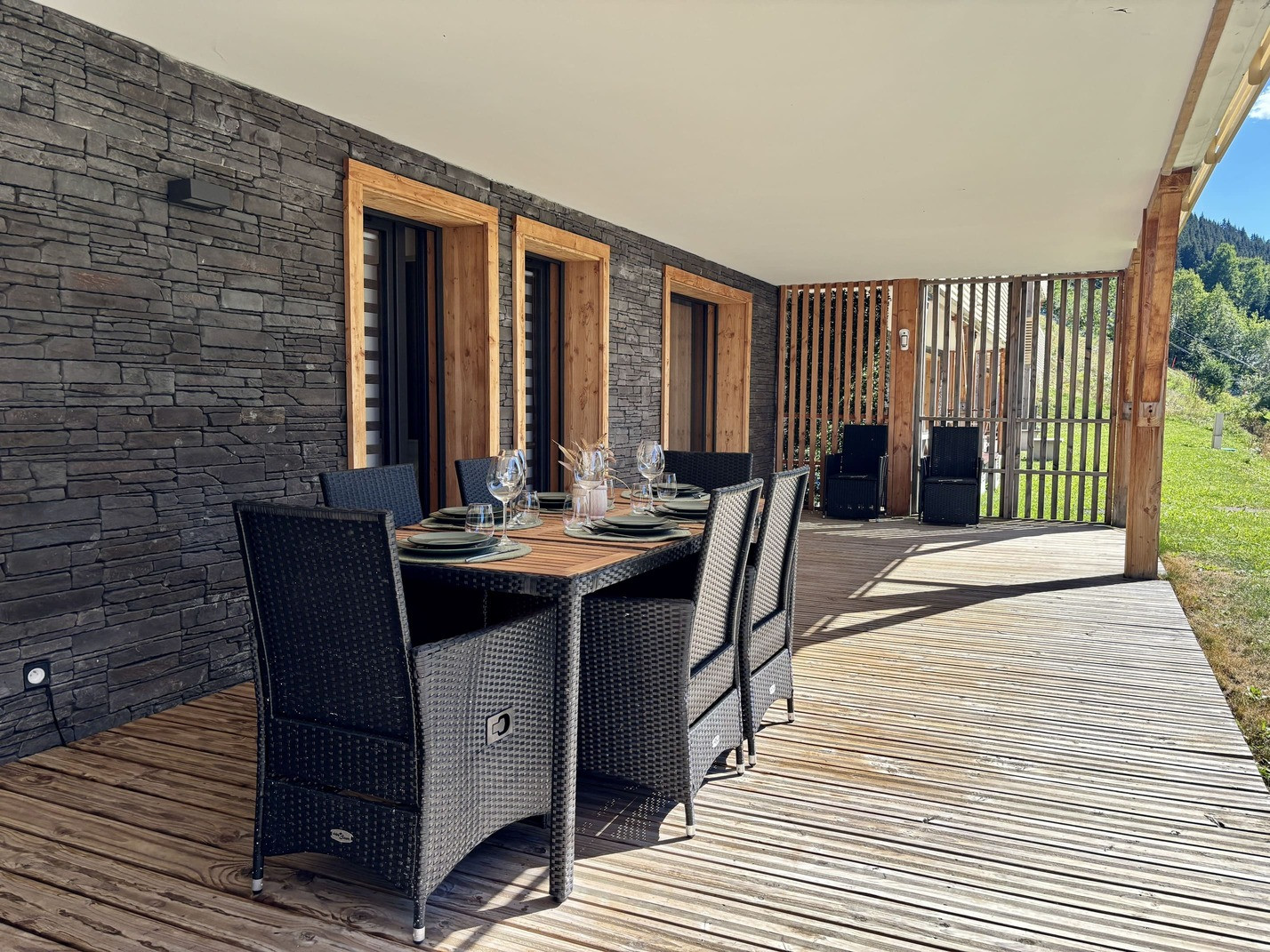 THE VIEW 13 Vacation Rental, Sleeps 6, Châtel, Terrace, Mountain View Vacation