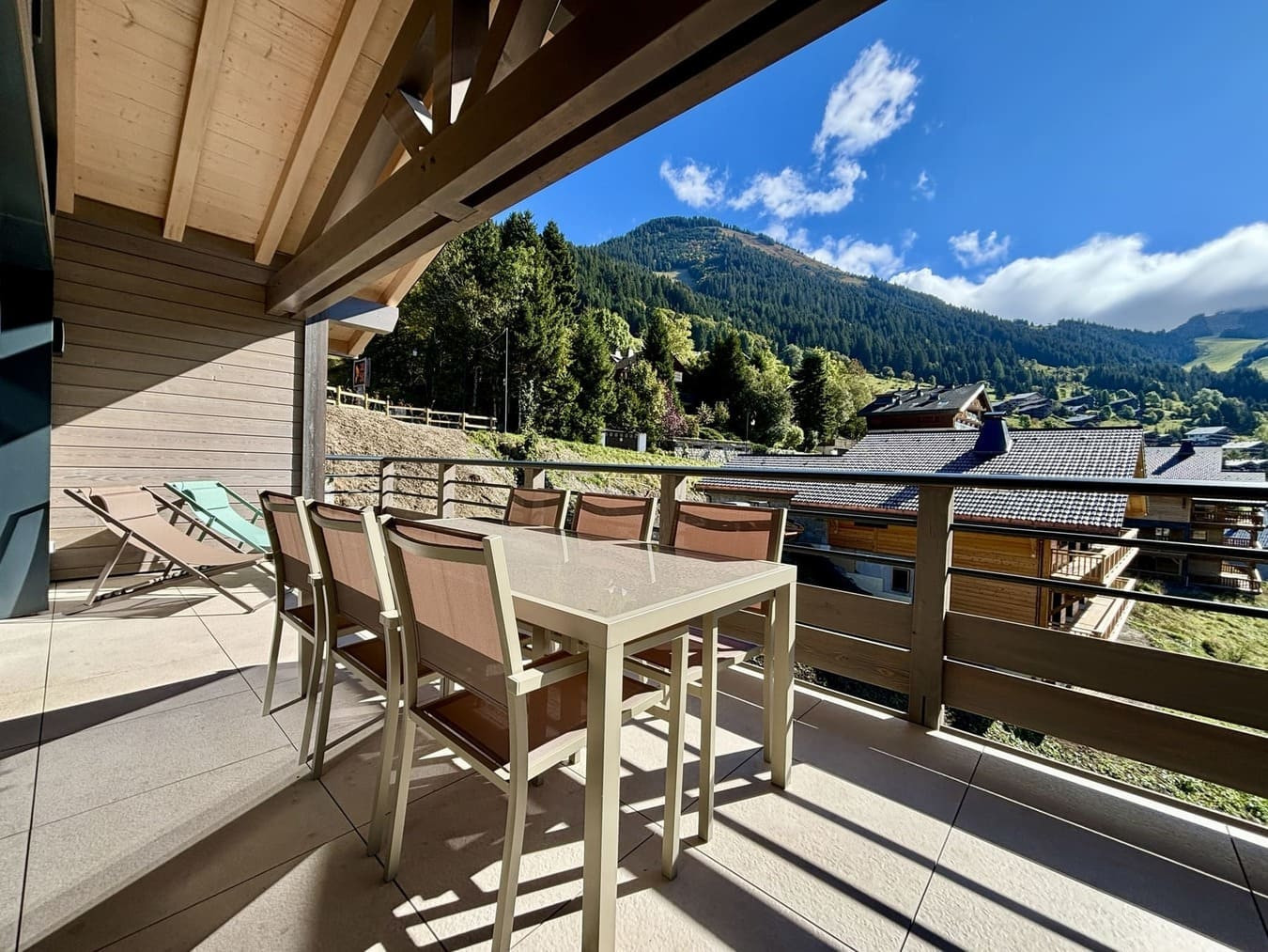 Résidence Thélème, Appartement 402, Balcony, Chatel Portes du Soleil