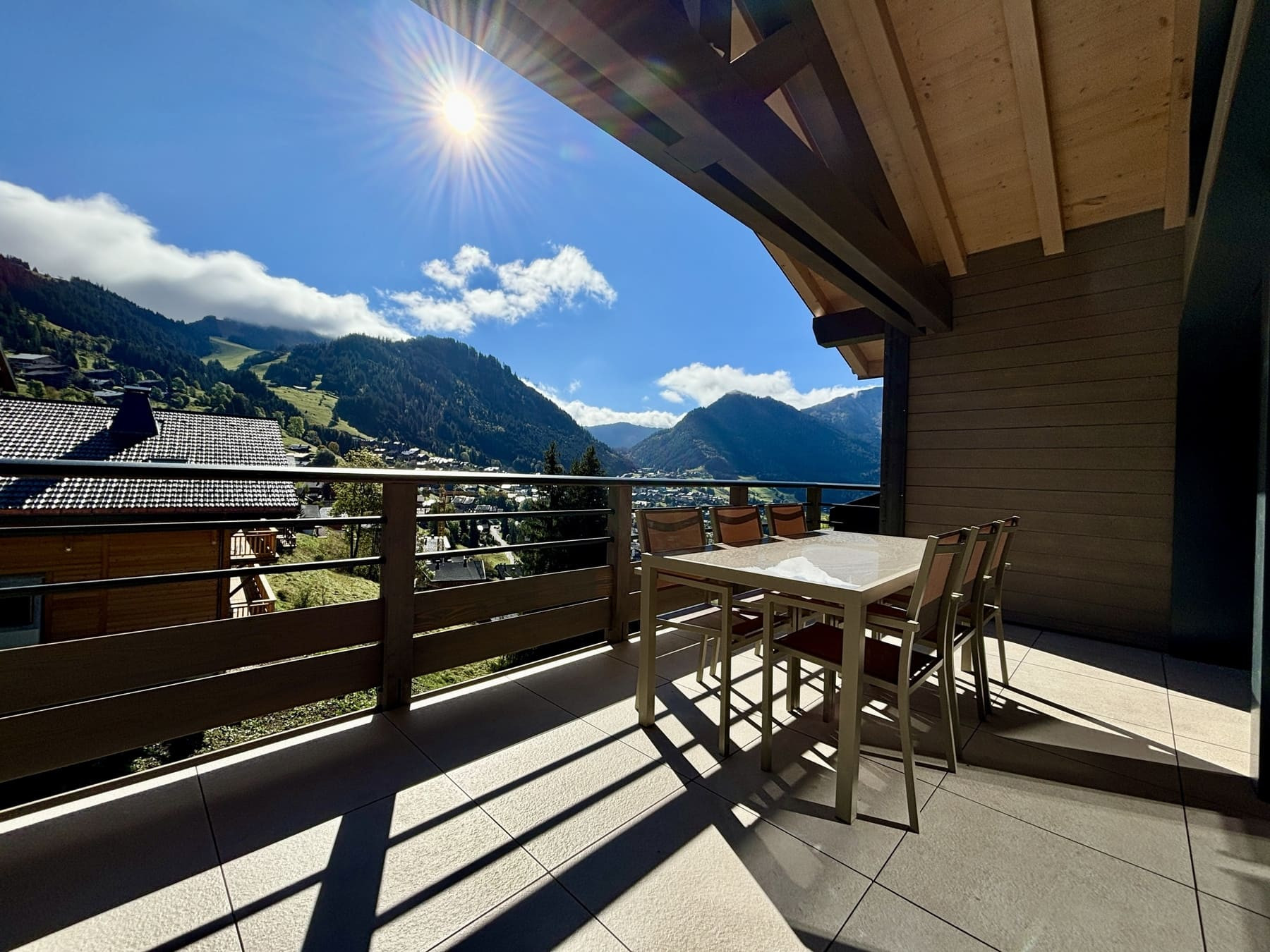 Résidence Thélème, Appartement 402, Sunny balcony, Petit Châtel