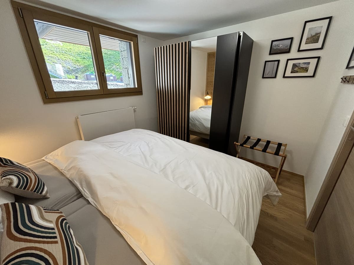 Residence Theleme, Apartment 501, Bedroom 1 double bed, Châtel Mountain holidays