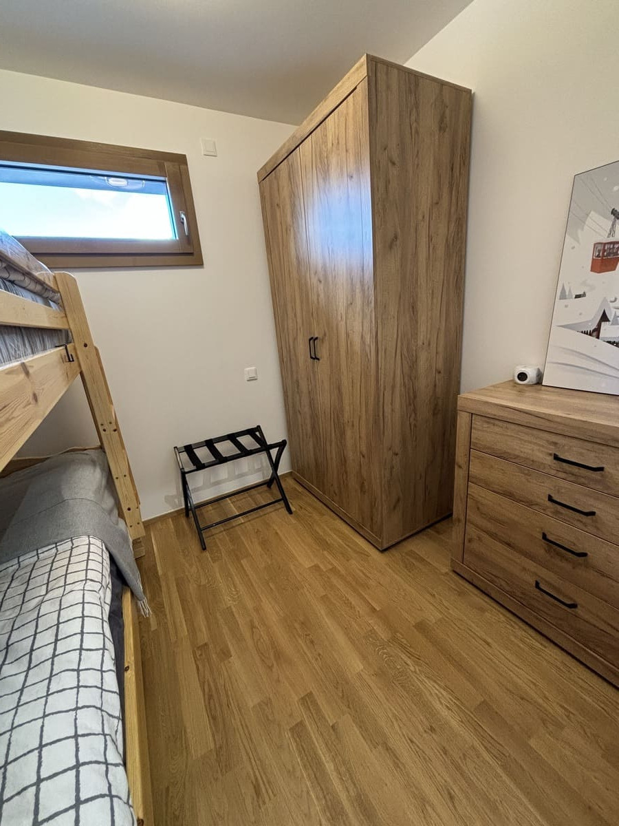 Residence Theleme, Apartment 501, Bedroom 2 bunk beds, Châtel Reservation