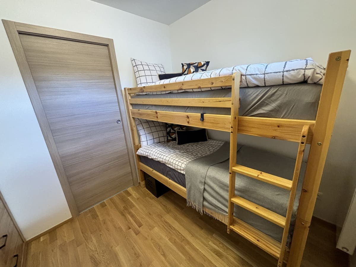 Residence Theleme, Apartment 501, Bedroom 2 bunk beds, Châtel