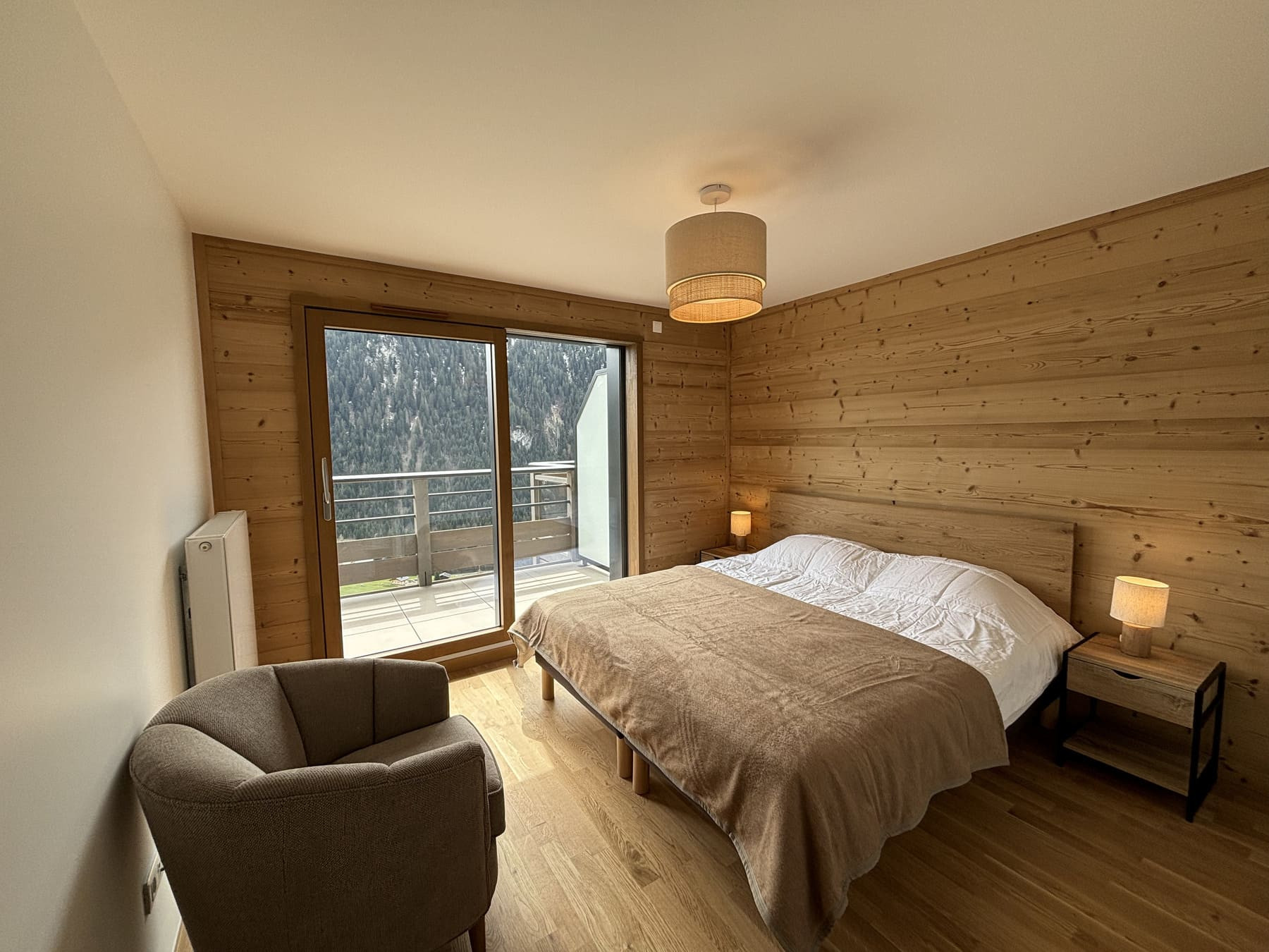 Résidence Thélème, Appartement 402, Double bedroom, Châtel