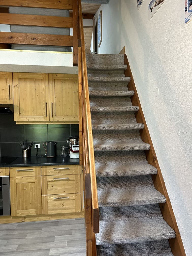 Résidence Yeti, appartement n°42, Escalier, Châtel, Alpes du Nord