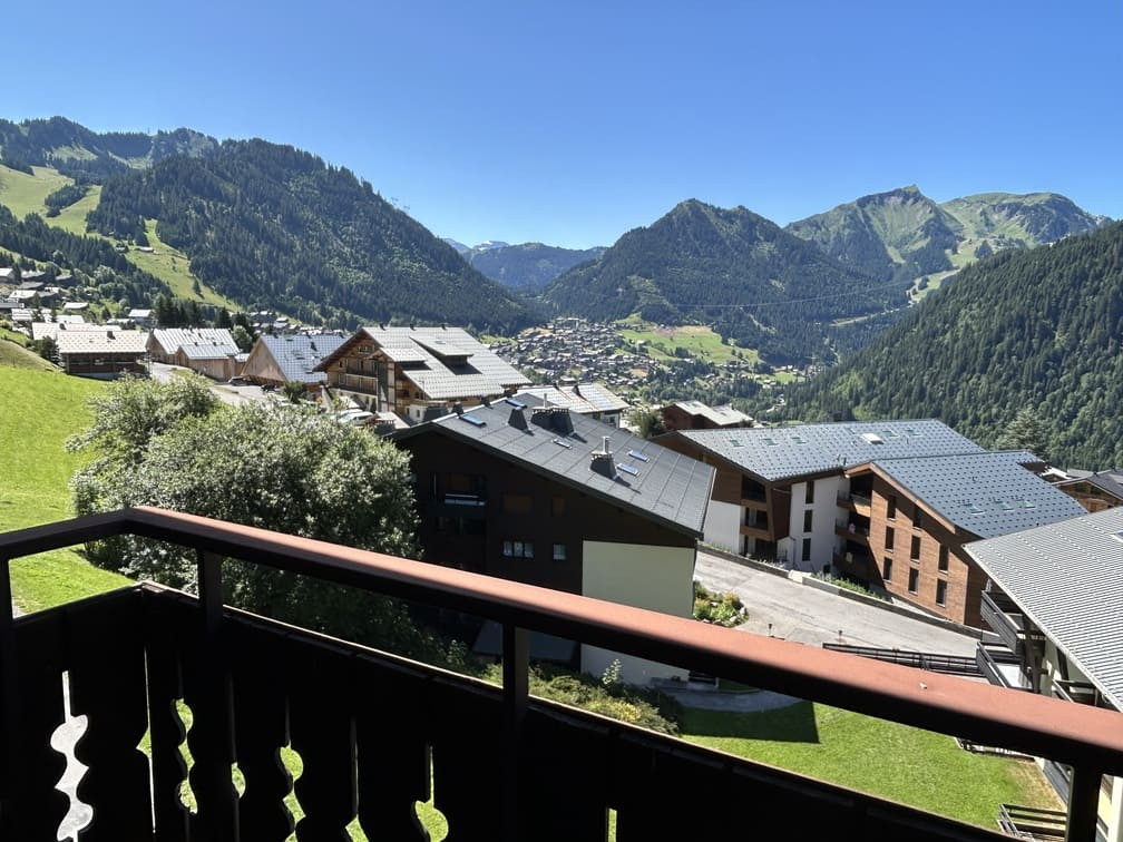 Residence Yéti 3, Balcony with mountain view, Châtel Mountain holidays