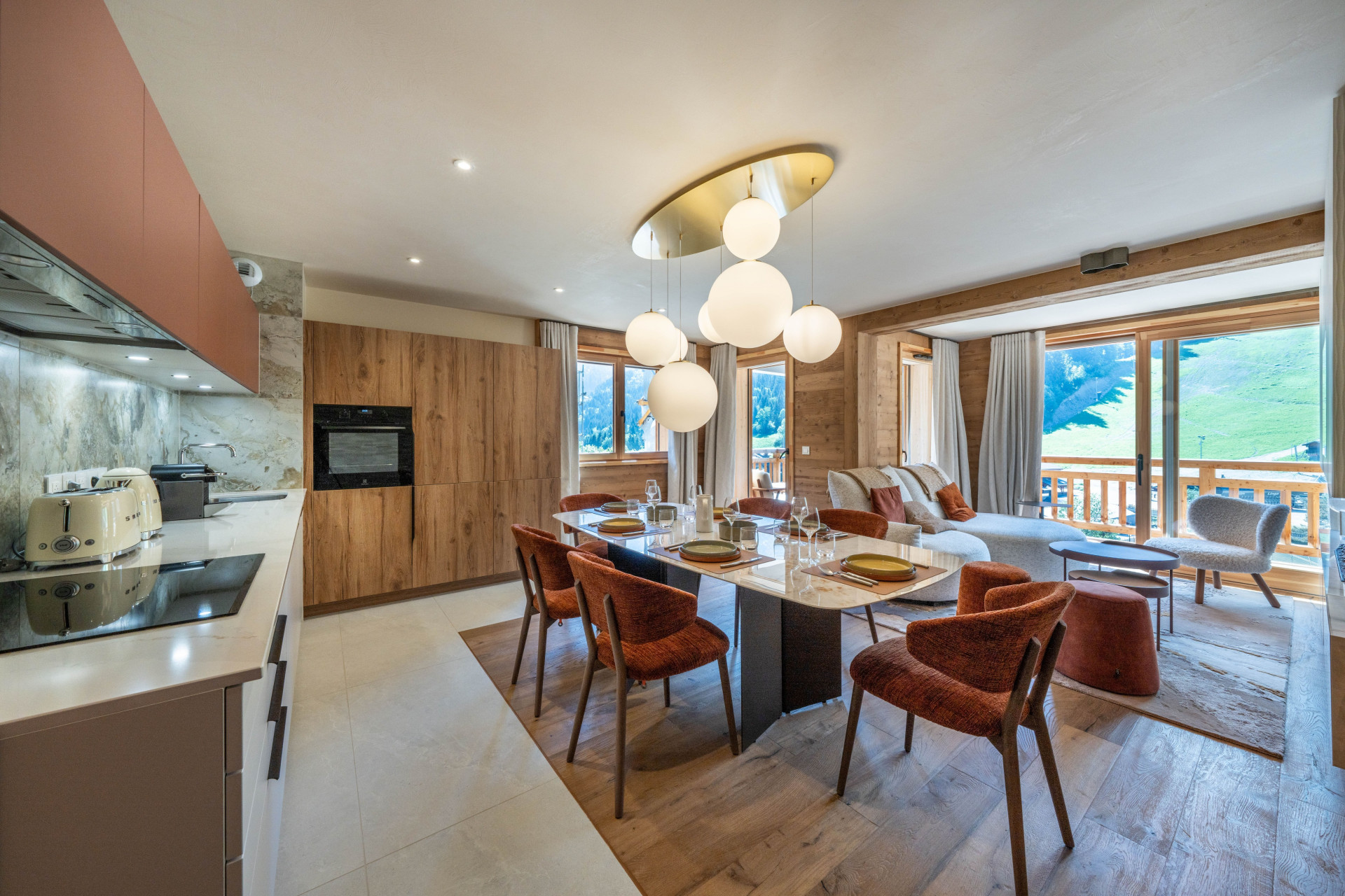  Etoile du Linga Châtel Residence, Apartment 22A, Living Room, Portes du Soleil (ALT)