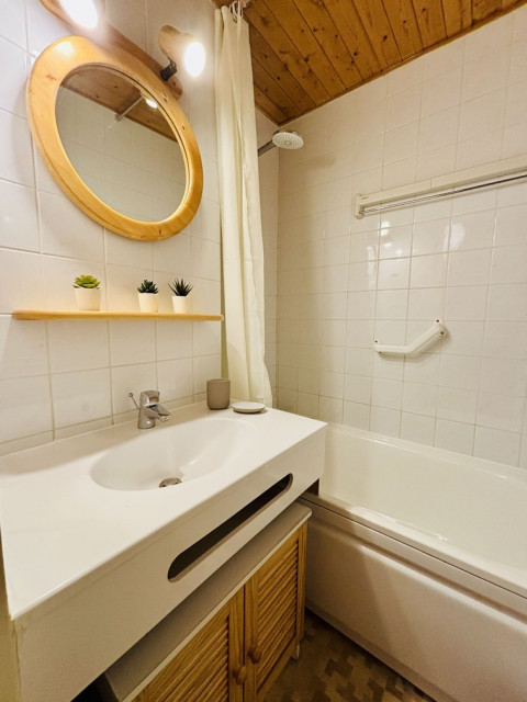 Résidence Perce Neige, Bâtiment A, Appartement 30, Châtel, Salle de Bains,  Télésièges