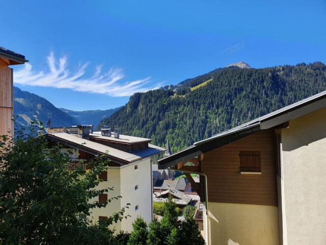 360 appartement 18, 6 personnes, vue extérieur, Châtel été