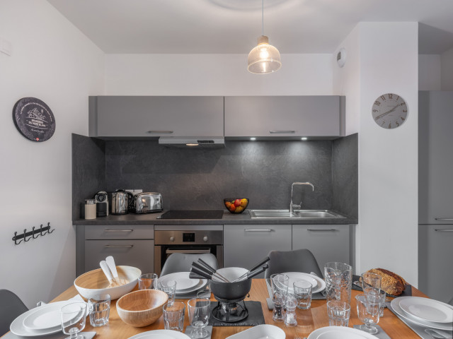 O Rouge Residence, Kitchen, Châtel Montain 74 (ALT)