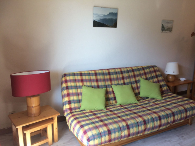 Apartment 12 residence Le Jessi, Living room, Châtel Haute-Savoie