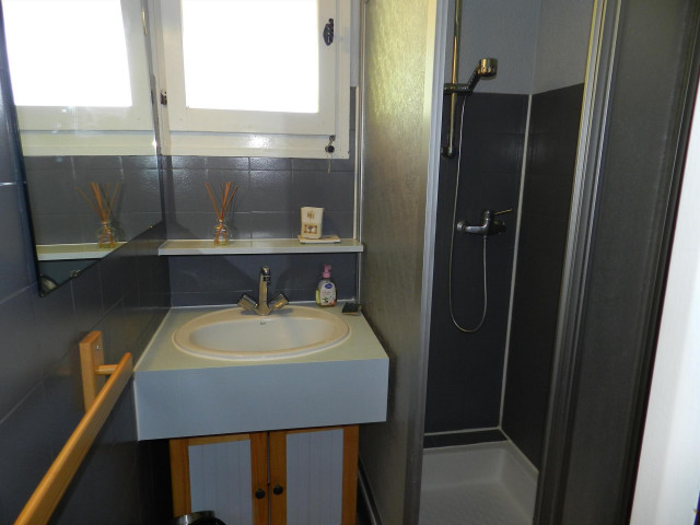 Appartement 12A dans résidence Les Biches, Châtel, salle de douche