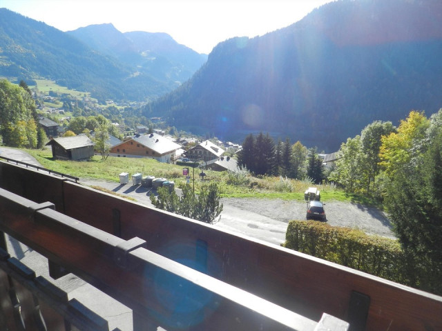 Appartement 12A dans résidence Les Biches, Châtel, vue sur les montagnes