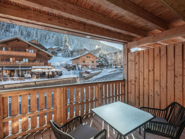 Appartement 12A, Résidence Les Soldanelles, Châtel, Balcon, Détente à la neige