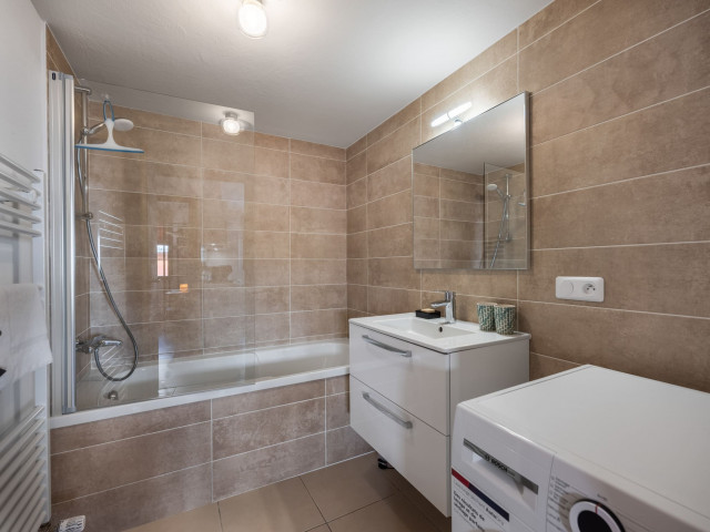 Appartement 12A, Résidence Les Soldanelles, Châtel, Salle de bain, Station de ski