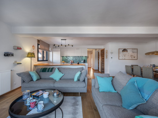 Appartement 12A, Résidence Les Soldanelles, Châtel, Séjour, Alpes du Nord