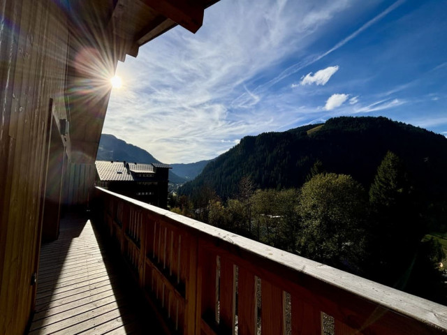Apartment 14 in residence Les Soldanelles B, Chatel, Balcony, Mountain and sun 74