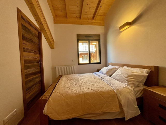 Apartment 14 in residence Les Soldanelles B, Chatel, Double bedroom, Ski pass 74