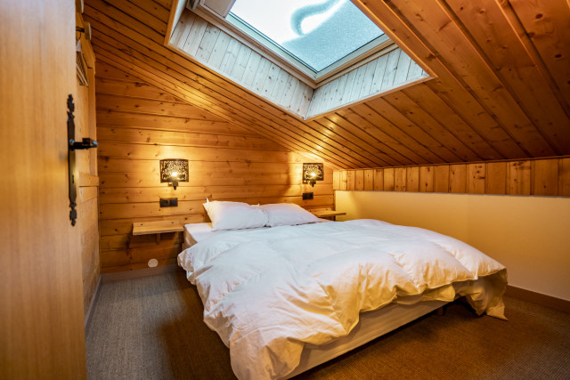 Appartement 16 dans la résidence Perthuis, chambre, Châtel Chalet 74