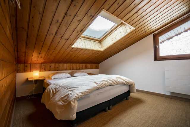 Appartement 16 dans la résidence Perthuis, chambre, Châtel Haute-Savoie