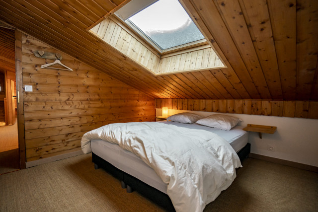 Appartement 16 dans la résidence Perthuis, chambre, Châtel station de ski