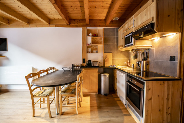 Appartement 16 dans la résidence Perthuis, Cuisine, Châtel randonnée