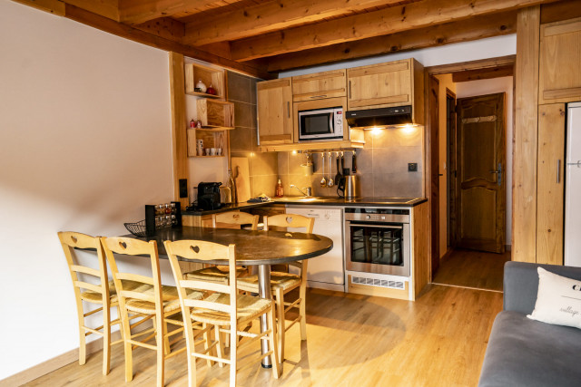 Appartement 16 dans la résidence Perthuis, Cuisine, Châtel Télésiège