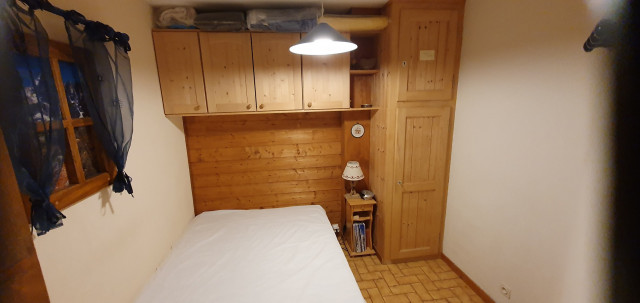 Appartement 16 Orée des Pistes, Chambre lit double, Châtel Domaine skiable