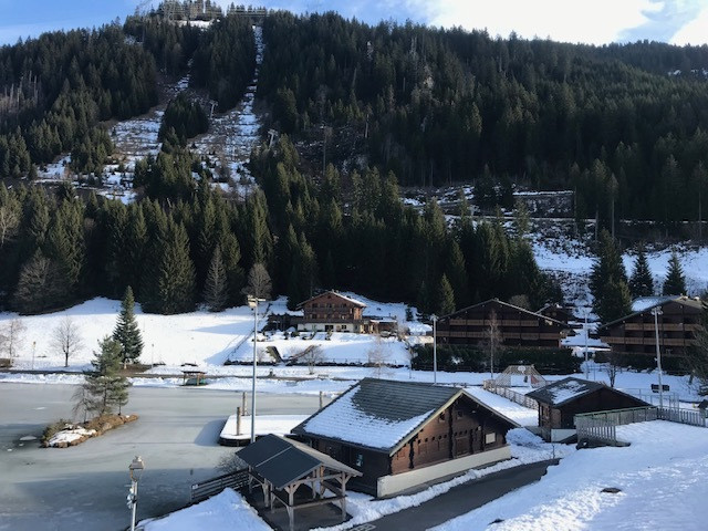 Holiday apartment Fioles 19 in Châtel, nice view over Chatel and Lake Vonnes