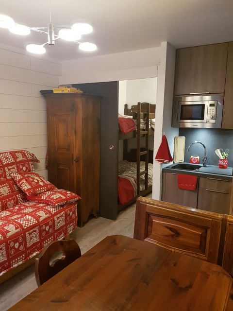 Appartement 195 B dans résidence Portes du Soleil, Séjour, Châtel Location ski